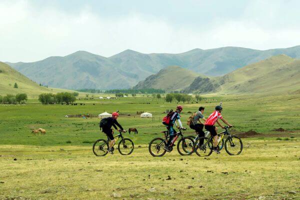 Cycling in Terelj